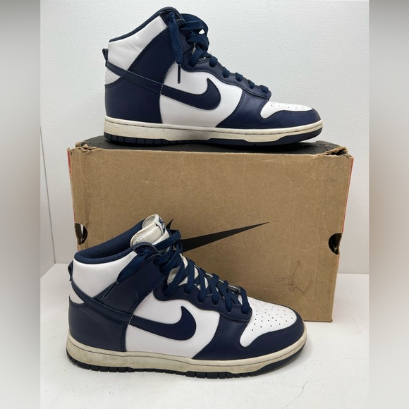 Nike Other - Nike Dunk High 'Midnight Navy' Mens Sneaker Size 10 + Nike Box Casual Comfort